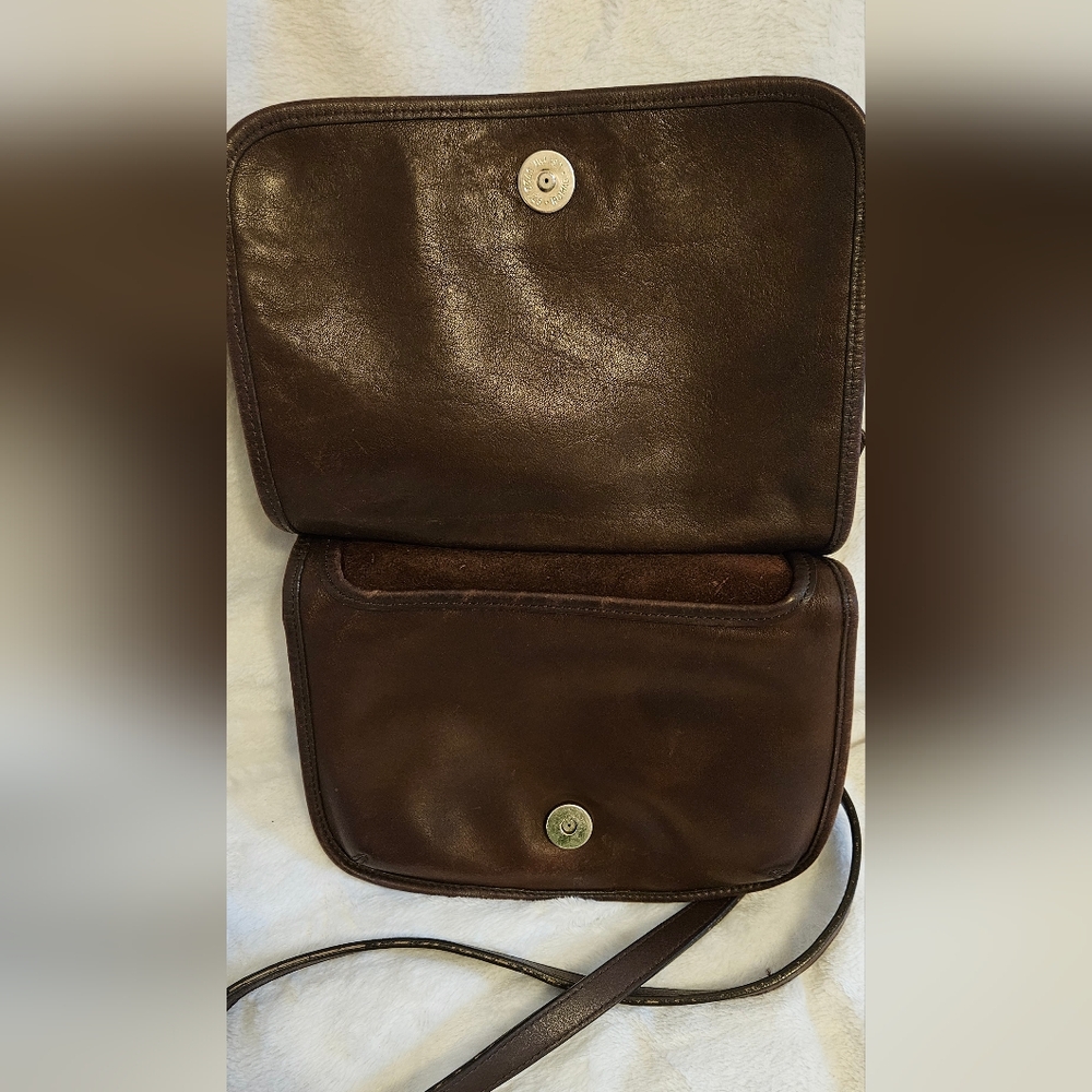 Coach #1932 Legacy Mini Hippie flip slim saddle crossbody vintage RARE FIND - Picture 5 of 10